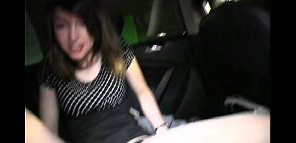  PublicAgent Lyda has sex in my car for cash to buy clothes